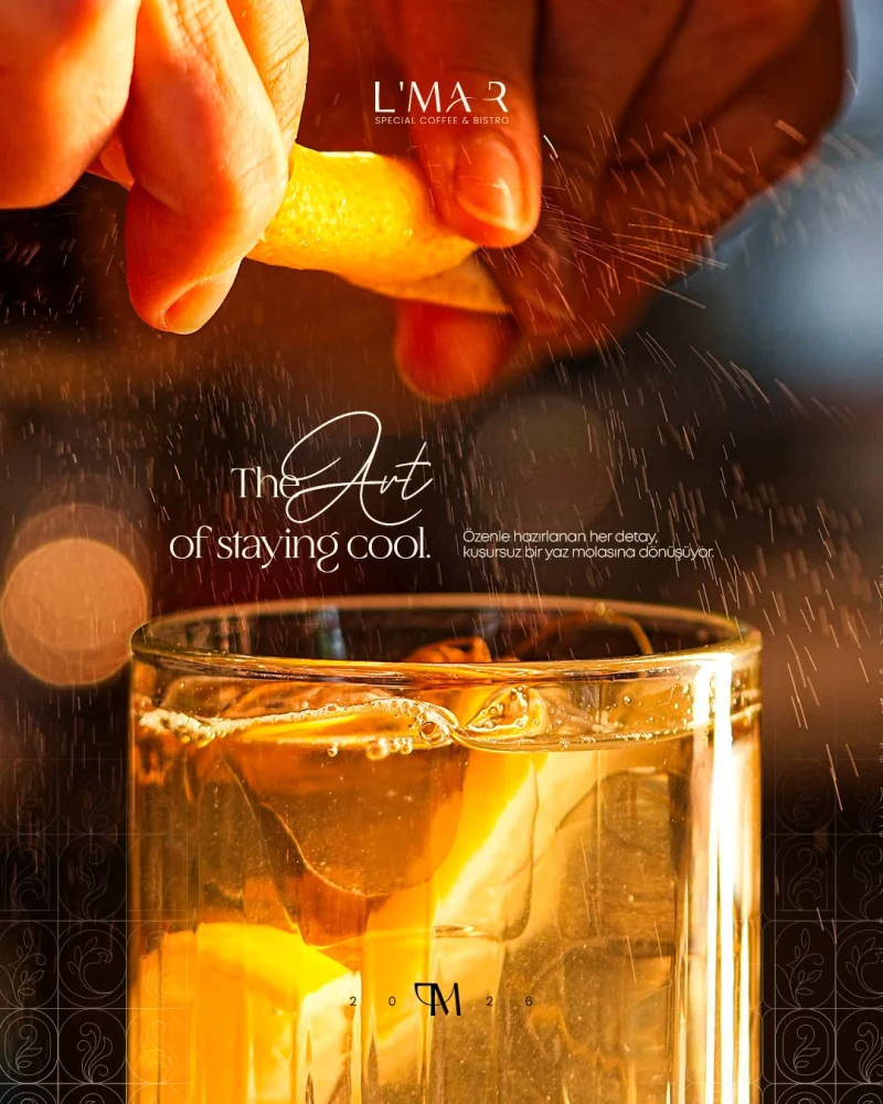 L'mar Coffee Ice Shaken White Mocha — soğuk kahve